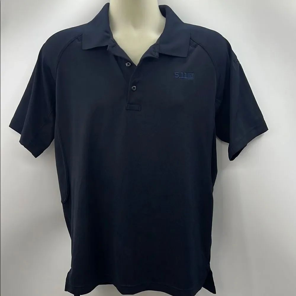 5.11 Tactical Navy Polo Shirt Short Sleeve